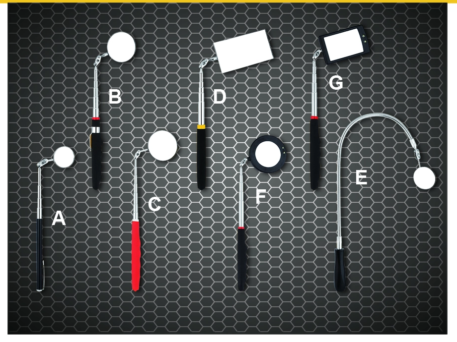  Telescoping Inspection Mirro