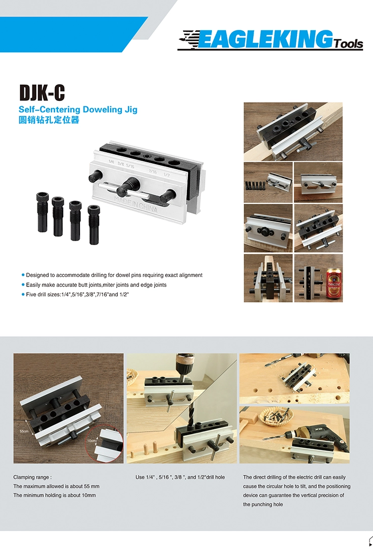 Self-Centering Doweling Jig DJK-C