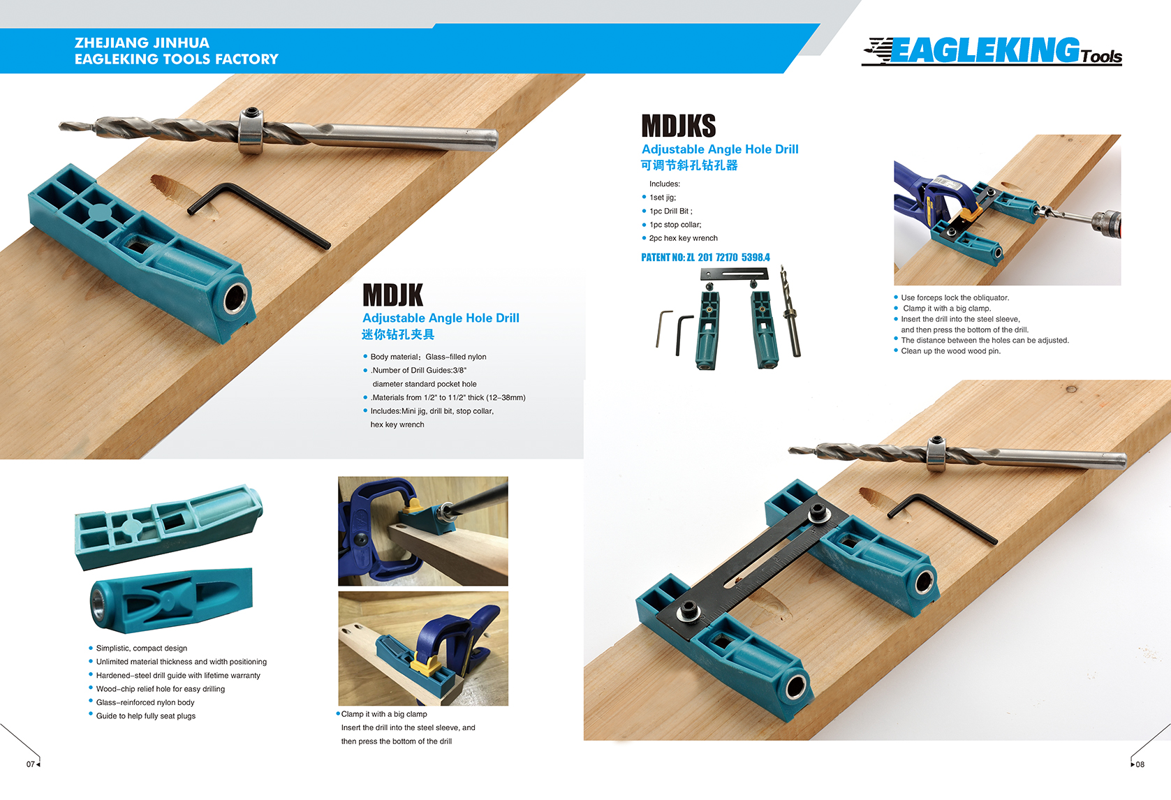 Adjustable Angle Hole Drill -MDJKS